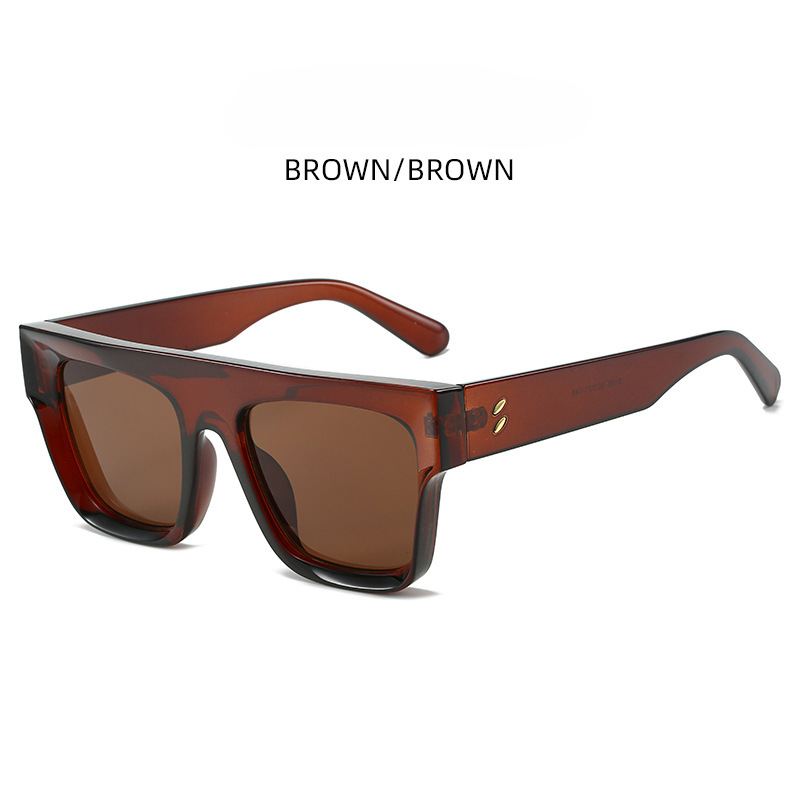 Wholesale Large Frame UV Protection PC Sunglasses